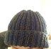 Blue and Green Men's Hat