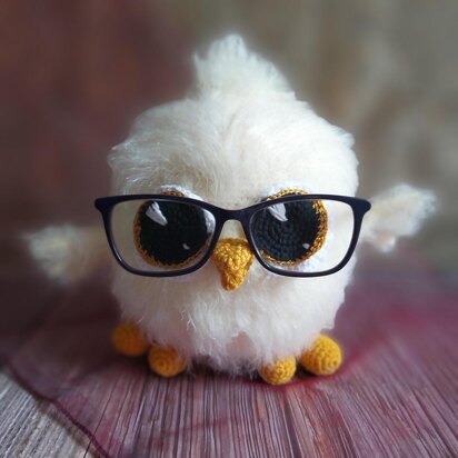 Owl Holder Eyeglasses Glasses Stand Amigurumi