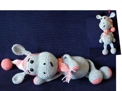 Crochet Pattern Hippo Nelli!