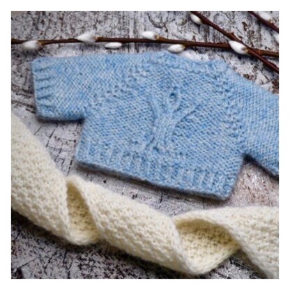 Wolf Zack with two cute sweaters