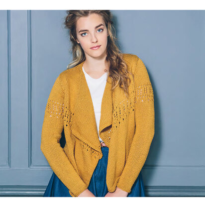 Suisen Cardigan in Rowan Cotton Lustre