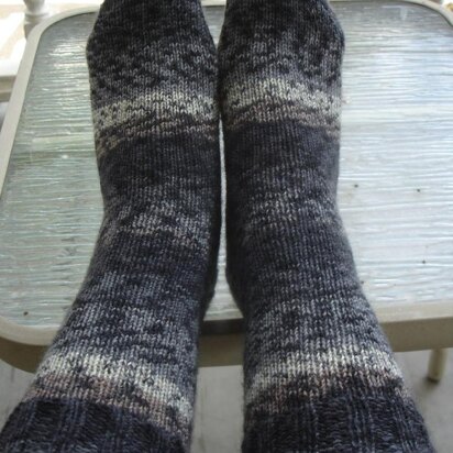 Simple Socks - knitting pattern