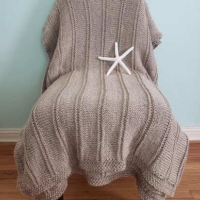 Sandy Shores Blanket - knitting pattern