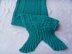 Mermaid tail blanket