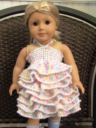 Party Dress /Blouse fits American Girl