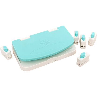 We R Memory Keepers We R Planner Punch Board W/Standard Hole Punches 6/Pkg - 226595
