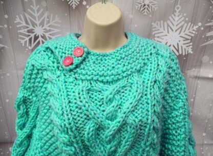 Heart Cable sweater