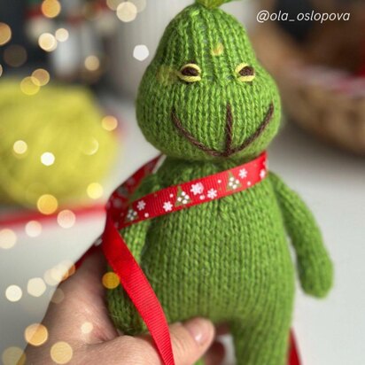 Christmas Grinch knitting pattern - knitting pattern