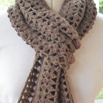 April crochet scarf