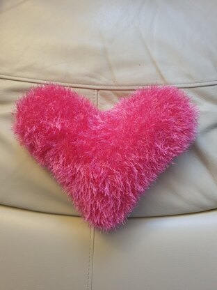 Heart shaped cushion