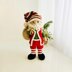 Santa Claus crochet pattern, amigurumi Santa Claus
