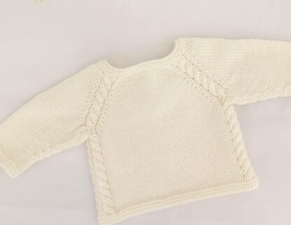 Top Down Touch Of Cable Pullover