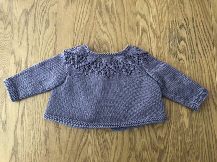Cardi and hat for little Evie #2