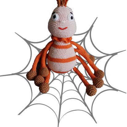 Amigurumi Häkelanleitung für Spinne Lotte