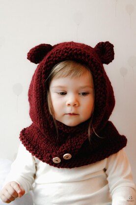Rowan hooded cowl