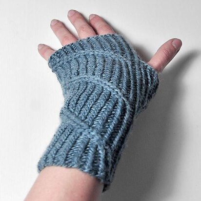 Quer-Streifen Mitts