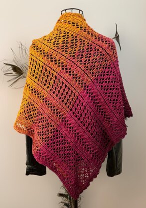 Triangular Scarf "Thalassa"