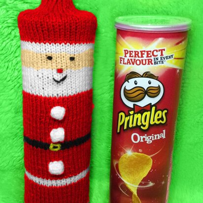 Quick Knit Father Christmas Santa Pringle Cover