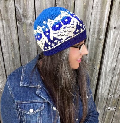 Owls Up All Night Beanie