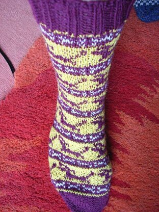 Dachshound sock pattern