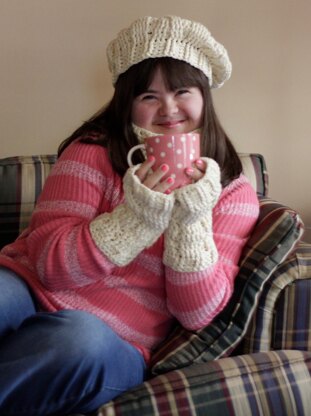 Cumulus Cabled Cowl, Hat & Cuffs