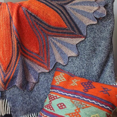 Petals Shawl - knitting pattern
