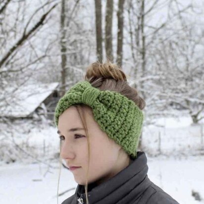 Chunky Bowtie Head Warmer