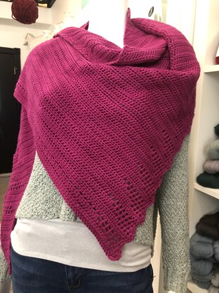 Crochet On the Trail Shawl