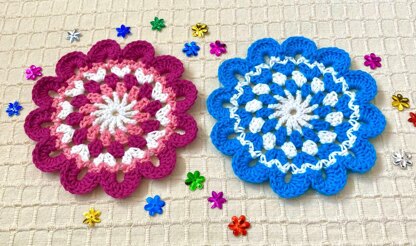 Flower coaster III by HueLaVive