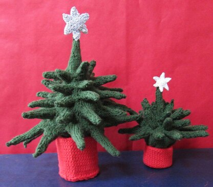 Christmas Tree Beanie Hat and Desk Ornament