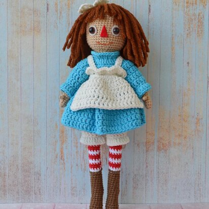 Сrochet Doll Raggedy Ann