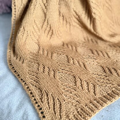 Yin Yarn Baby Blanket