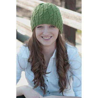 Knotted Rib Hat in Cascade 220 Superwash Aran - A193 - Downloadable PDF
