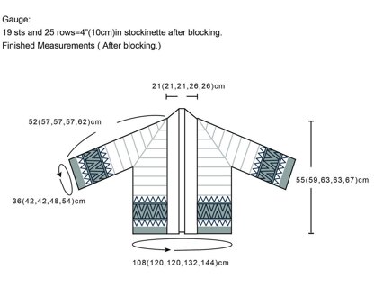 Boho Style Mosaic Cardigan