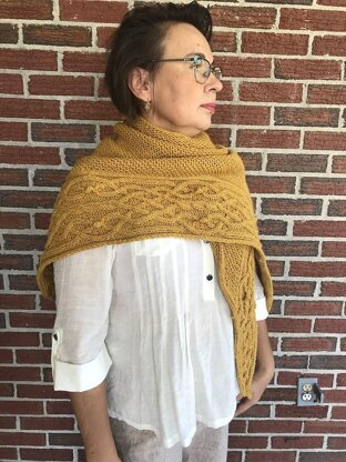 Tuscan sun shawl