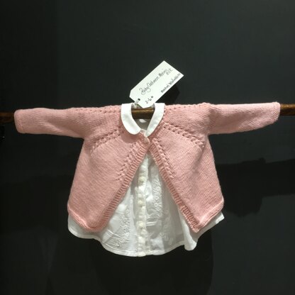 Pink "Piglet" cardie