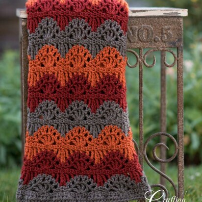 Ripple Lace Afghan