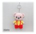 Bear Bunny Cat Keychain Charm