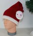 Childrens Santa Head Christmas Hat