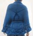 #145 Cowl Neck Belted Poncho.
