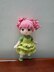 Crochet doll pattern, Amigurumi doll, Wendy doll