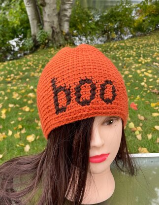 The " Boo" beanie