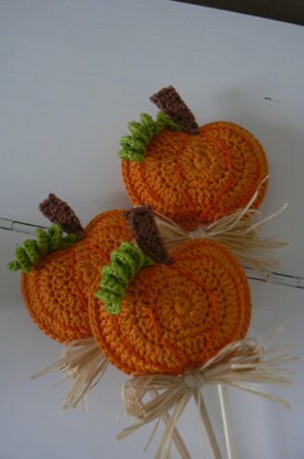 A pumpkin decoration