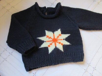 Baby Christmas Starlight Jumper
