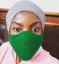 Garter Stitch Face Mask