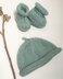 Gumnut Hat and Booties Set BJ53