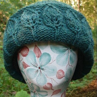 Windblown Leaves - knitting pattern