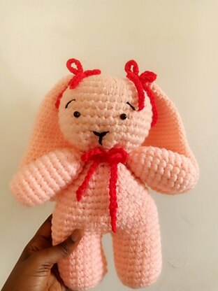BON-BON the Bunny, Crochet Bunny/Rabbit Amigurumi Pattern, Easter Bunny Amigurumi crochet pattern