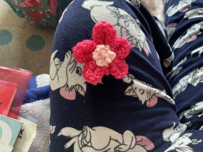 Knitted Flower Tutorial