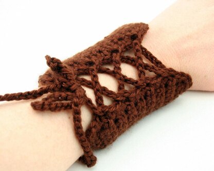 A04 Crochet Wallet Cuff